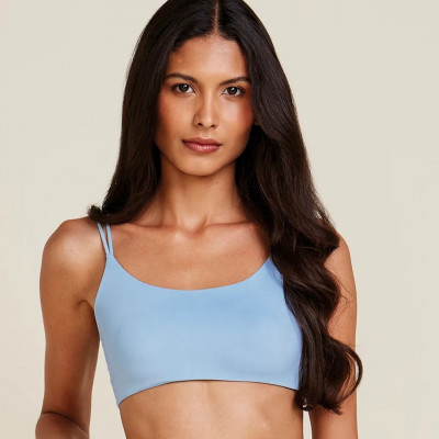 TOP COM BOJO REMOVÍVEL EM MICROFIBRA