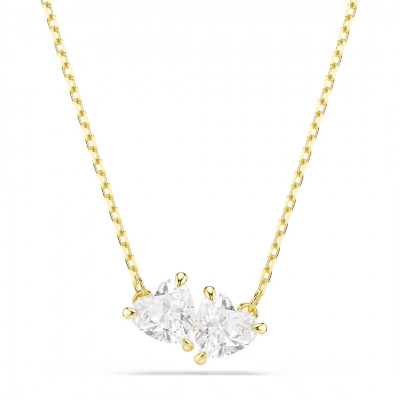 MESMERA:NECKLACE WHITE/GOS