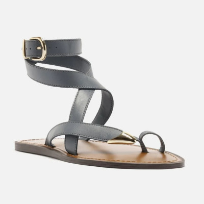 SANDALIA DE TACÓN PLANO